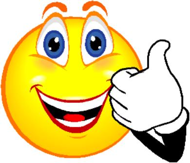 Smiley face added with markdown